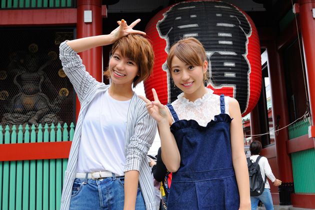 ラーメン女子連載 福岡で活躍するアイドルグループ Linq が東京浅草の とんこつラーメン に出逢った エイベックス ポータル Avex Portal