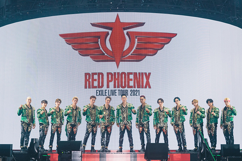 EXILE 20th ANNIVERSARY EXILE LIVE TOUR 2021 “RED PHOENIX”』at 