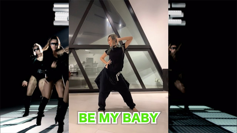 倖田來未 自宅でできるエクササイズ「BE MY BABY」の振り付けHOW TO